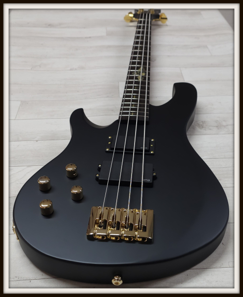 Schecter Johnny Christ Signature, Satin Black, Linkshänder